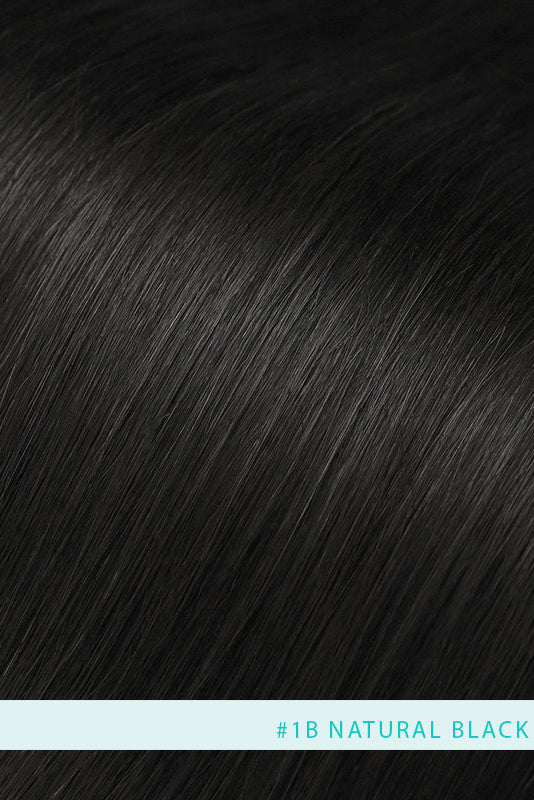 Topper de Cabello Humano Remy con Base de Seda Flavia-B1