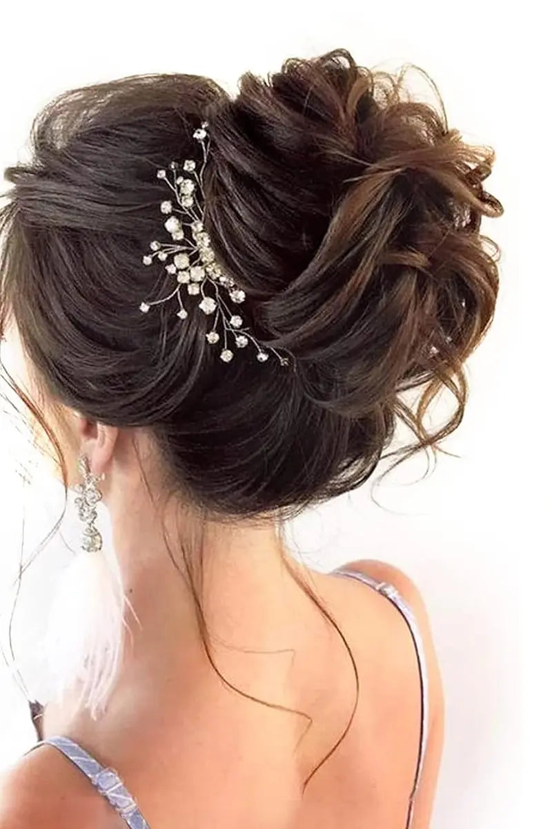 Aplique de cabelo Seully Messy Bun Chocolate Brown