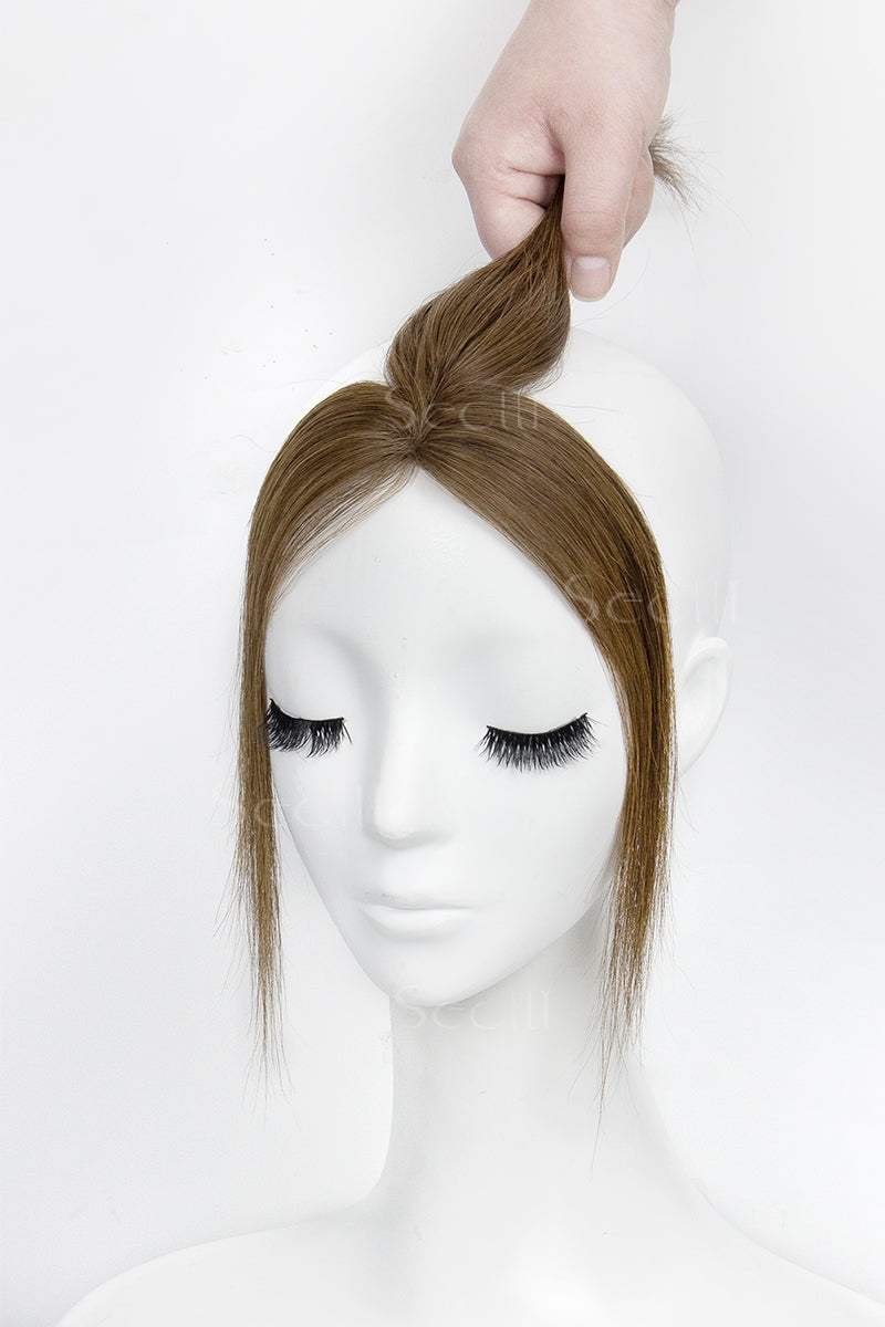Magic Pixie Topper Medium Ash Brown