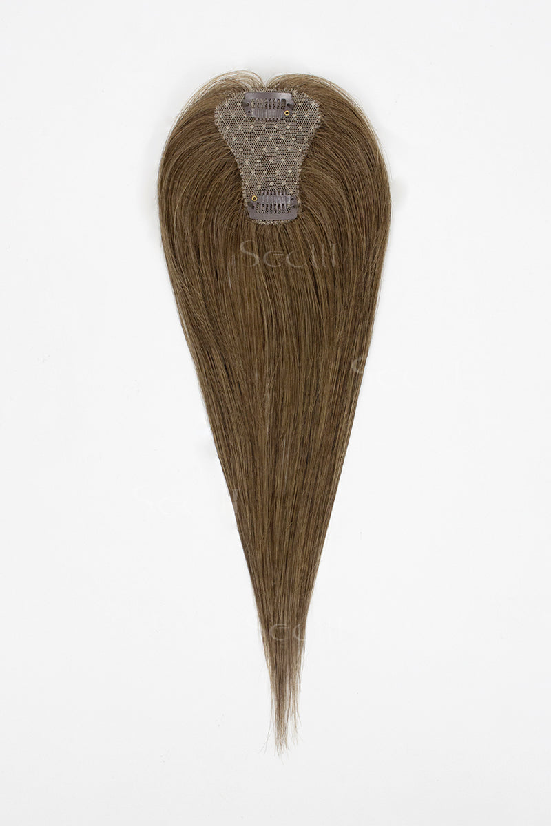 Magic Pixie Topper Medium Ash Brown