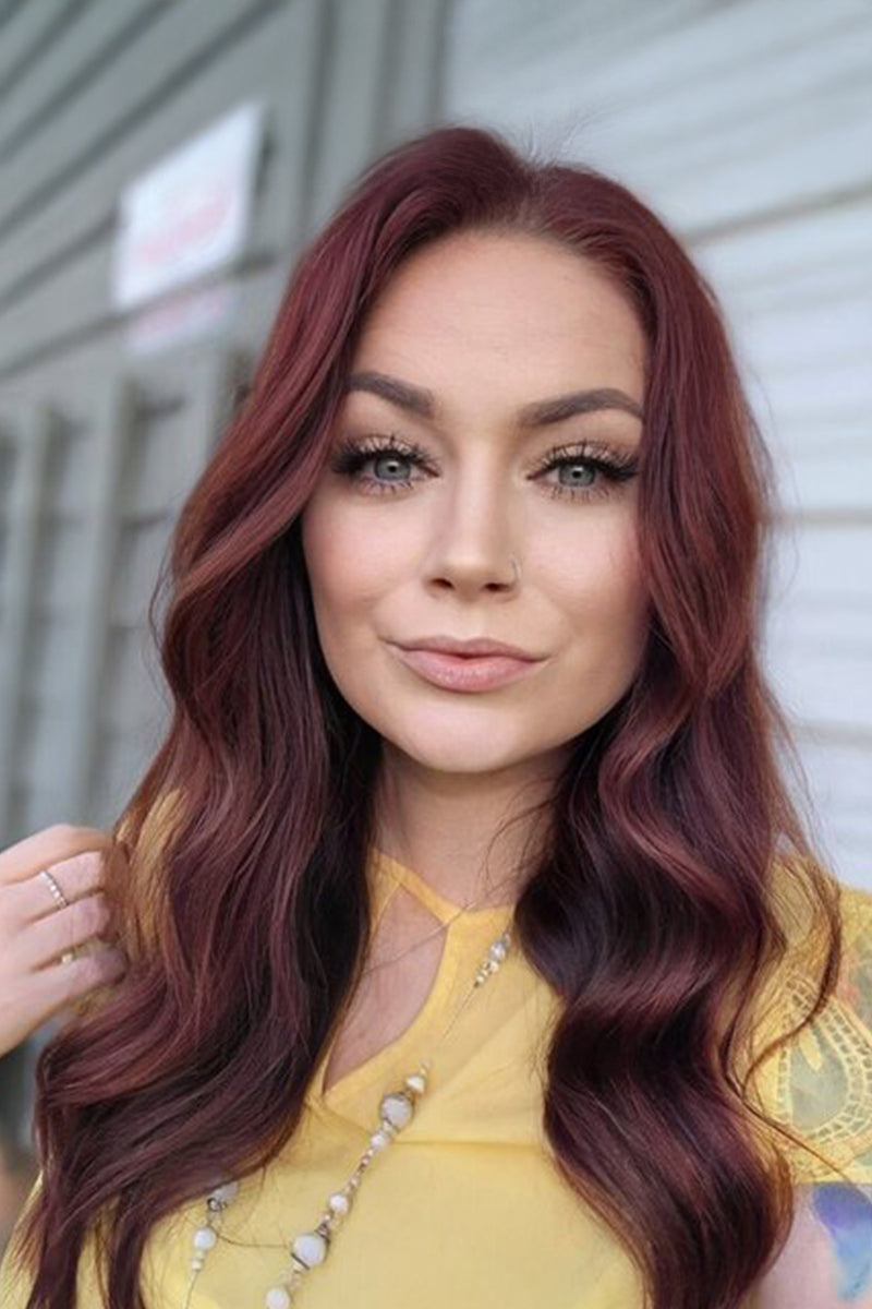 Magic Pixie Topper Wine Red