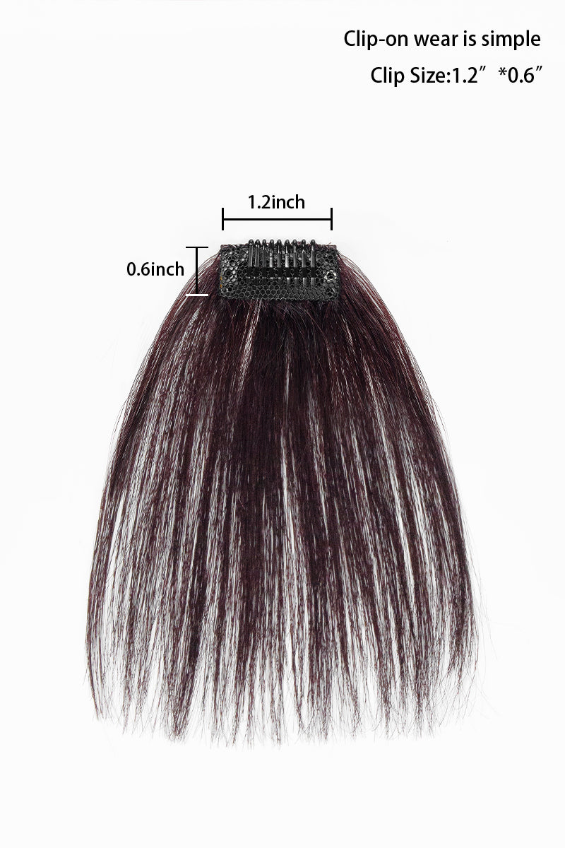 Annie Handmade Human Hair Bangs – No Temple