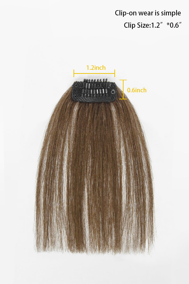 Annie Handmade Human Hair Bangs – No Temple