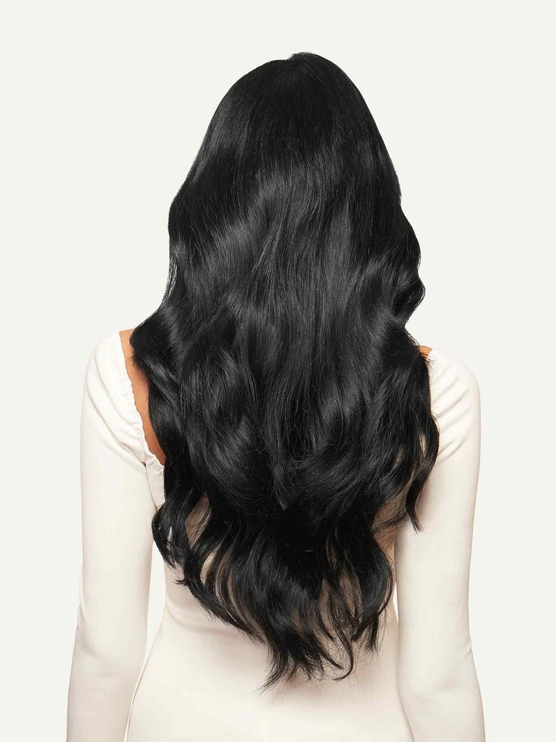 Dolly Halo Clips en Extensiones de Cabello Marrón Macho