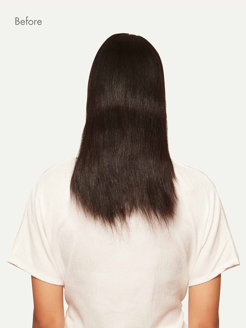 Dolly Halo Clips en Extensiones de Cabello Marrón Macho