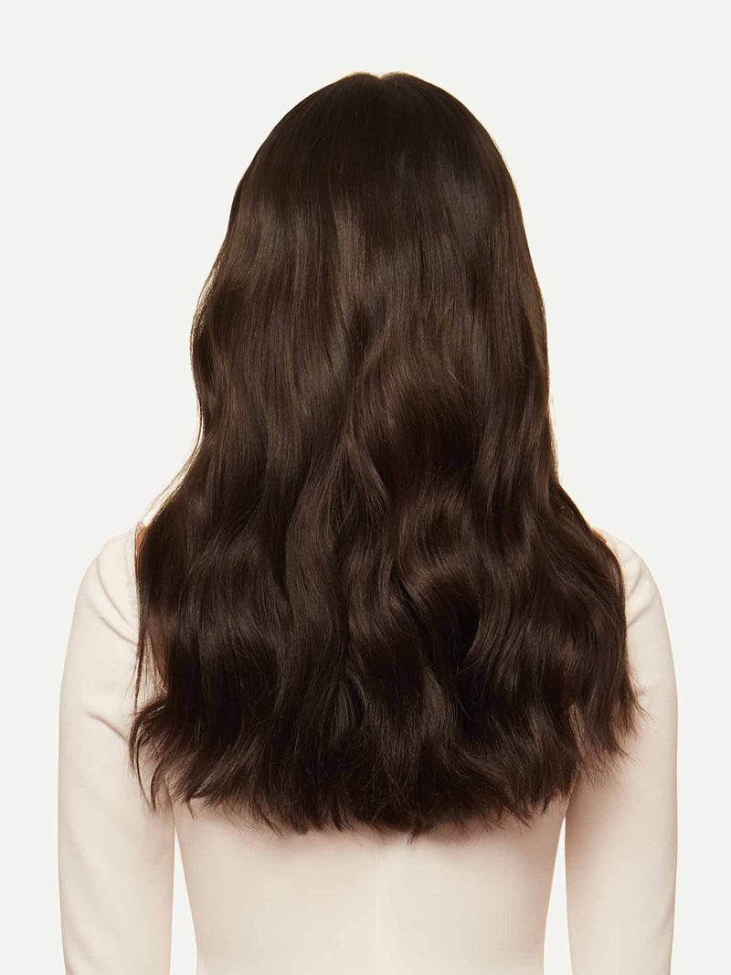 Dolly Halo Clips in Hair Extensions
