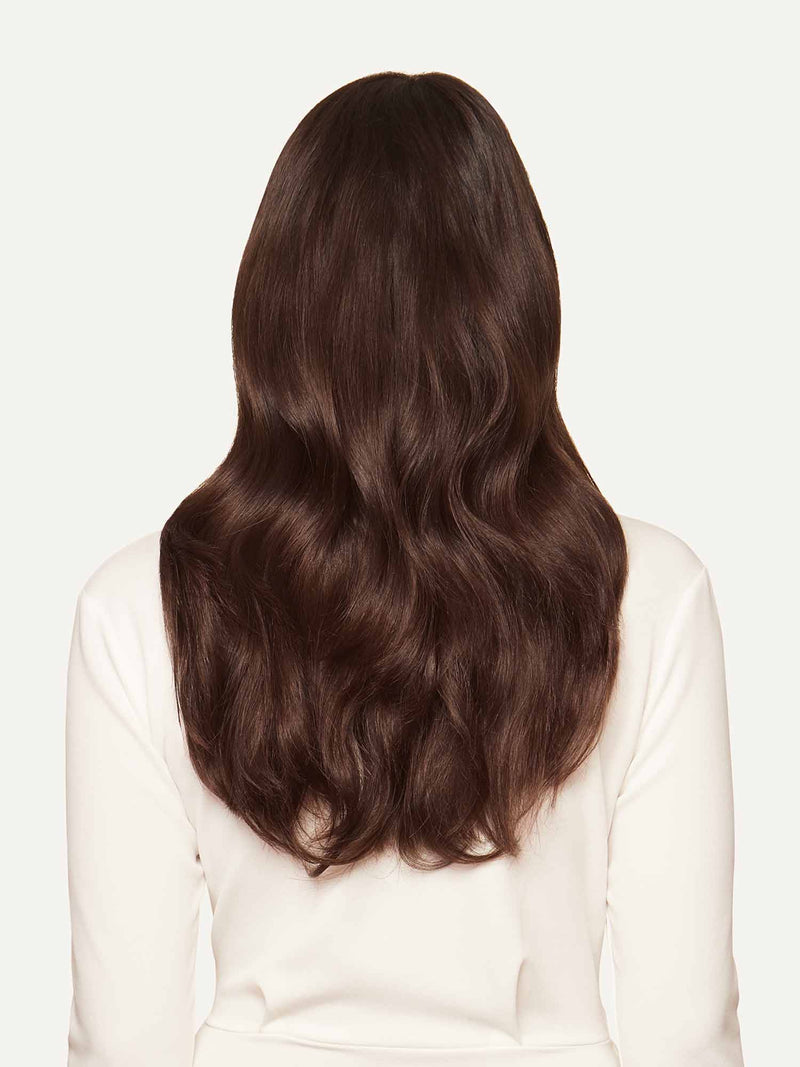 Dolly Halo Clips in Hair Extensions