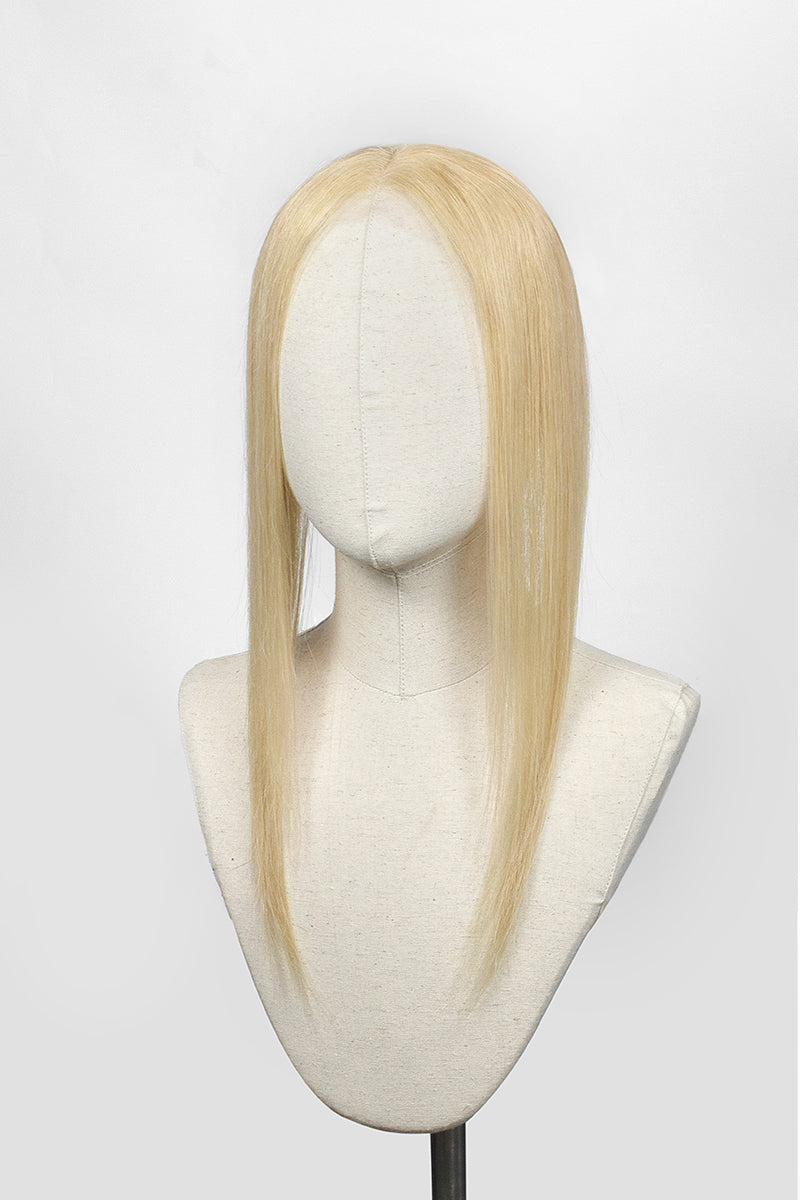 Seully Hair Hairline Topper: Breathable Lace|Halo Wire|Natural Look Dark Blonde