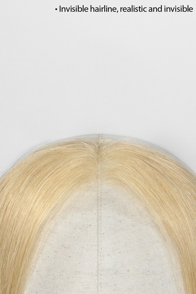 Seully Hair Hairline Topper: Breathable Lace|Halo Wire|Natural Look Dark Blonde