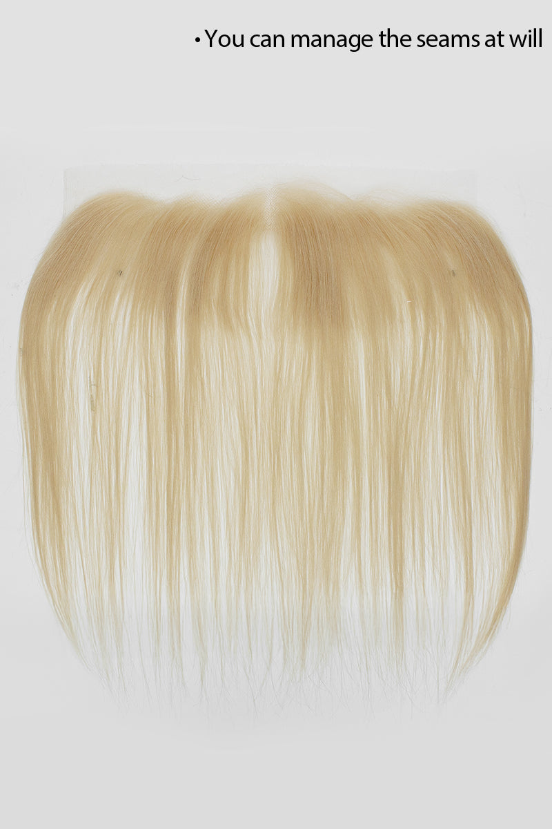 Seully Hair Hairline Topper: Breathable Lace|Halo Wire|Natural Look Dark Blonde