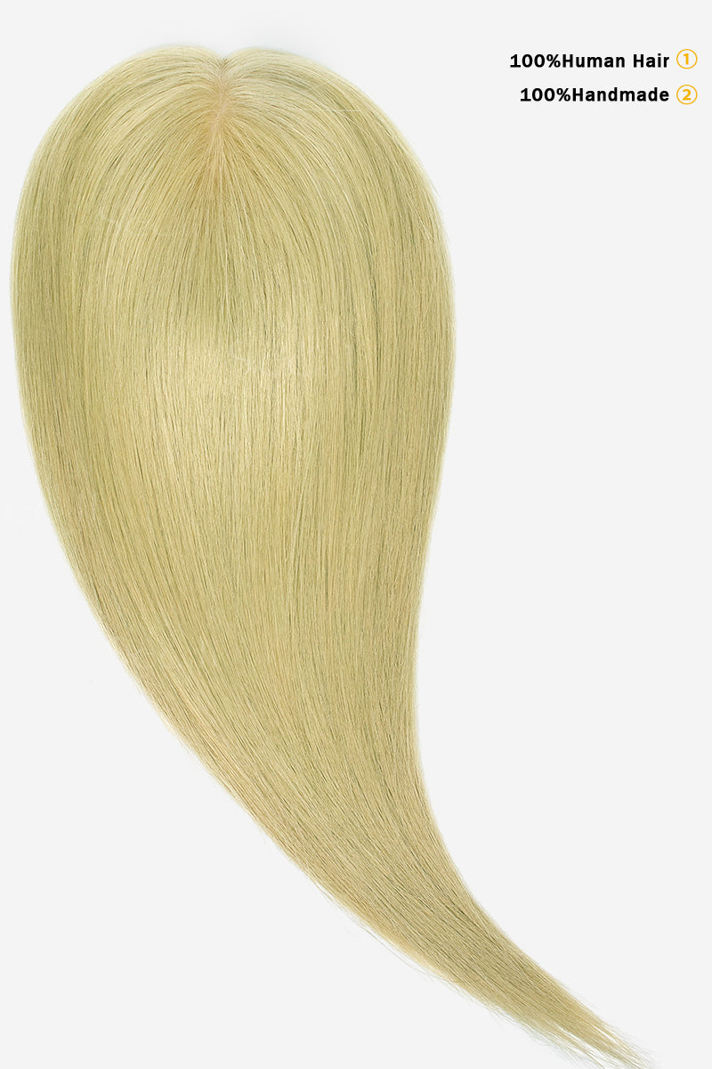 Topper de Cabello Humano Remy con Base de Seda Flavia |