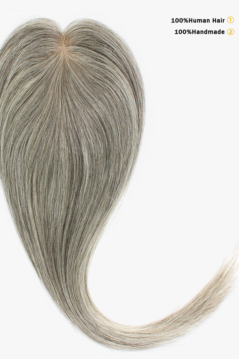 Flavia Silk Top Remy Cabelo Humano Topper