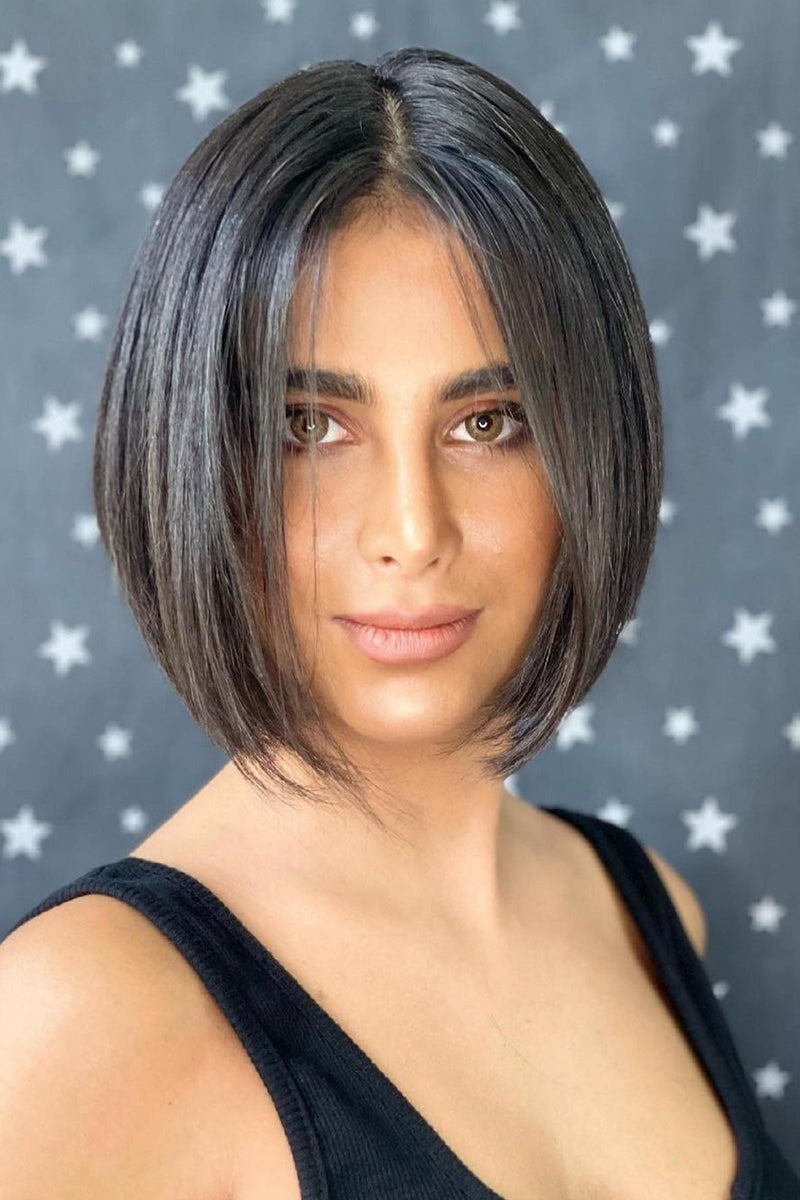 Luna Glueless Full Lace Human Hair Bob Wig