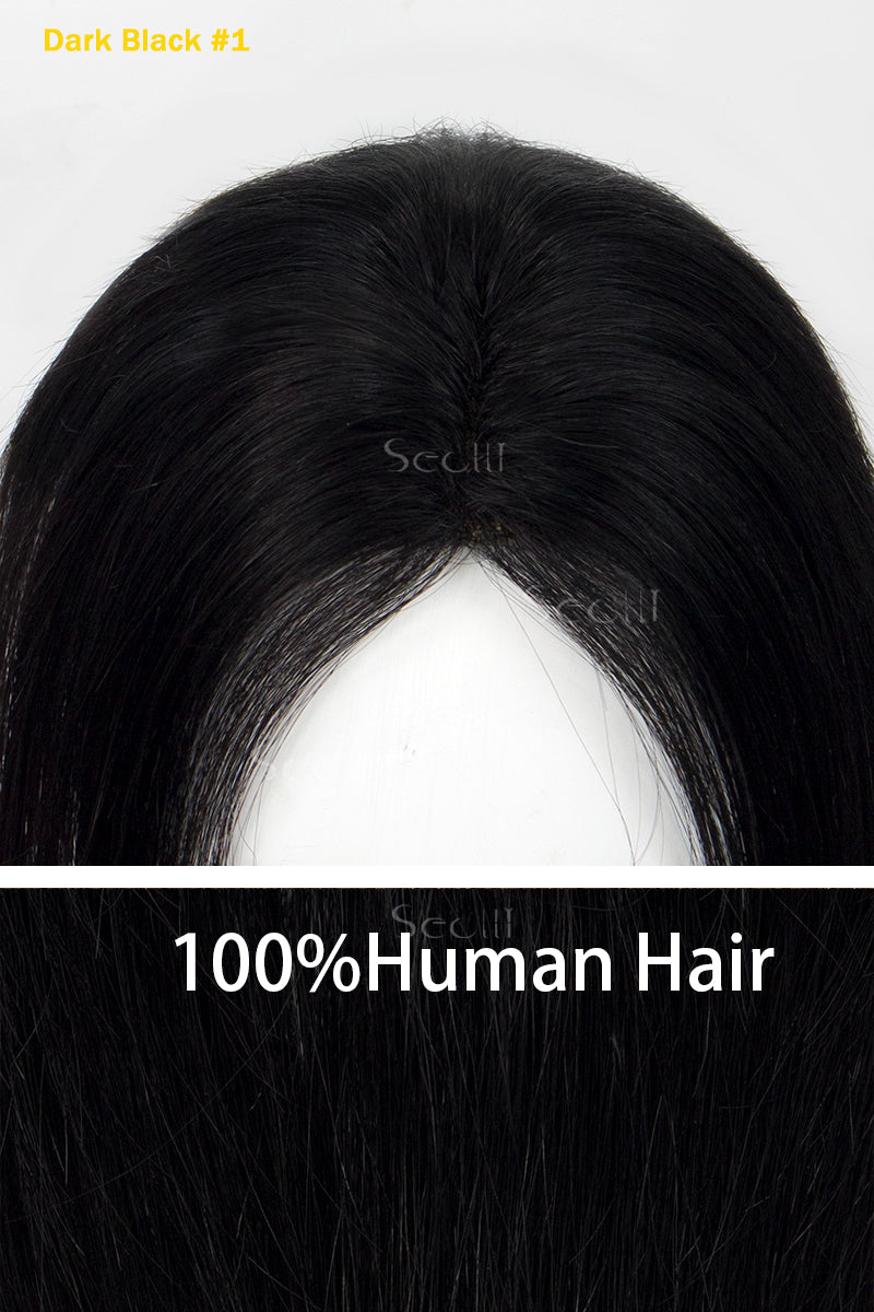 Magic Pixie Topper Dark Black