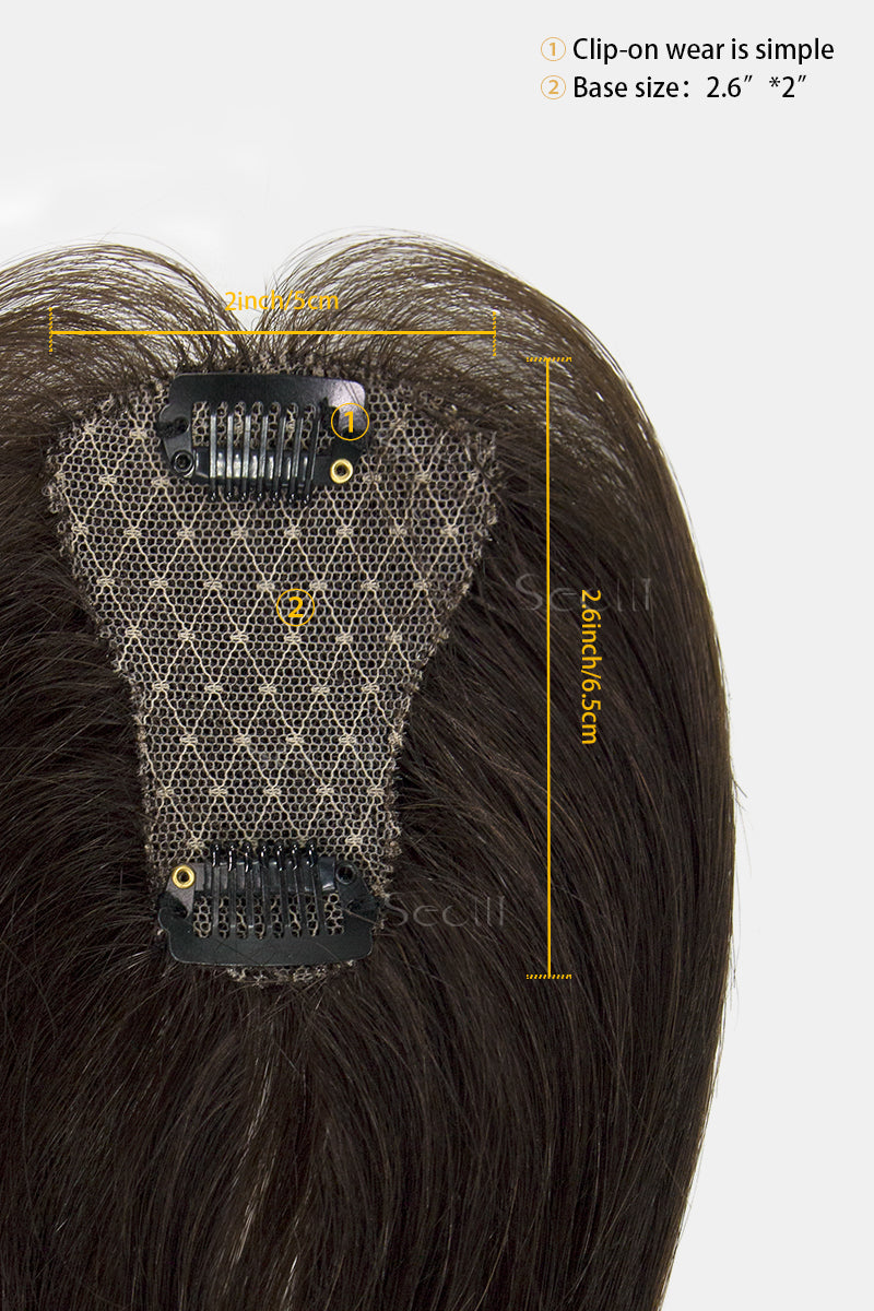 Magic Pixie Topper Dark Brown