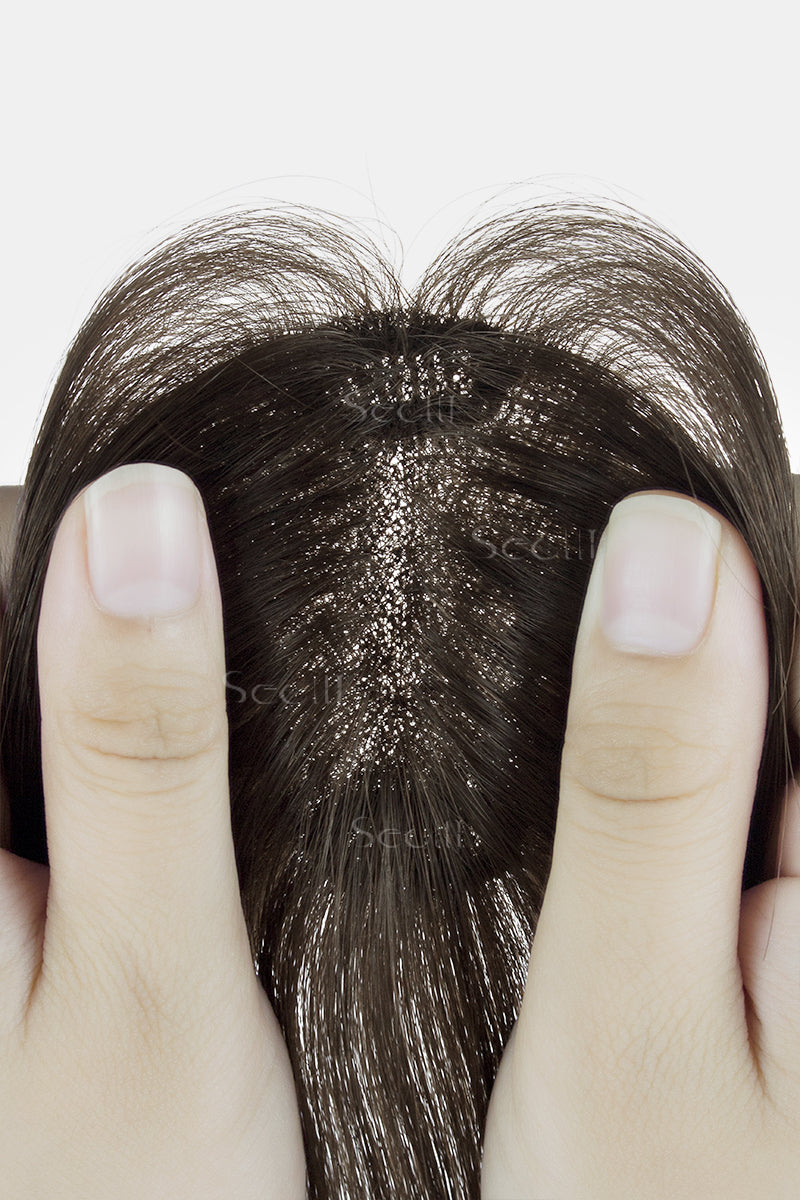 Magic Pixie Topper Dark Brown