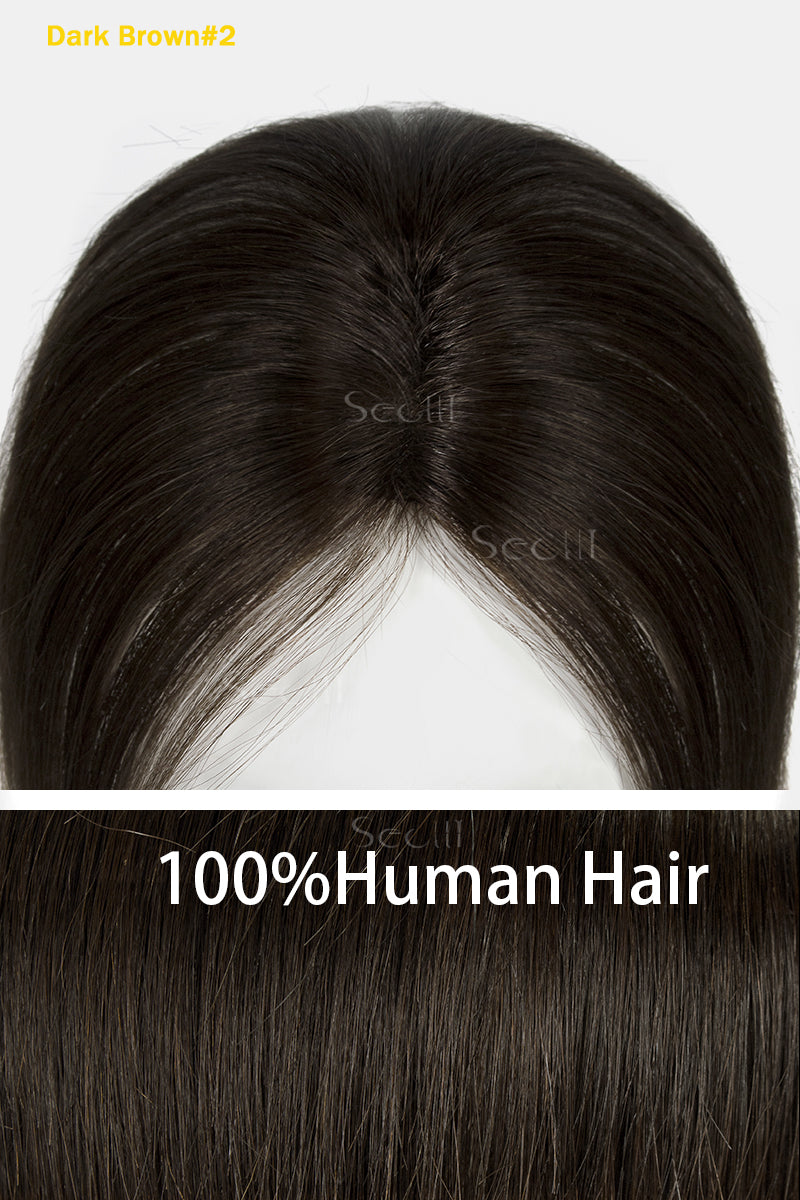 Magic Pixie Topper Dark Brown