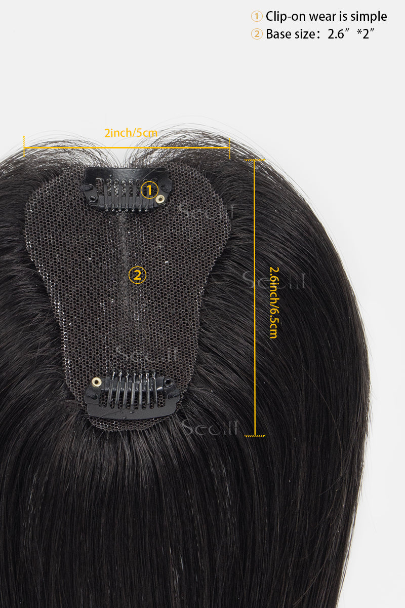 Magic Pixie Topper Natural Black