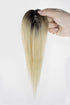 Magic Pixie Topper Natural Black Roots with Lightest Blonde