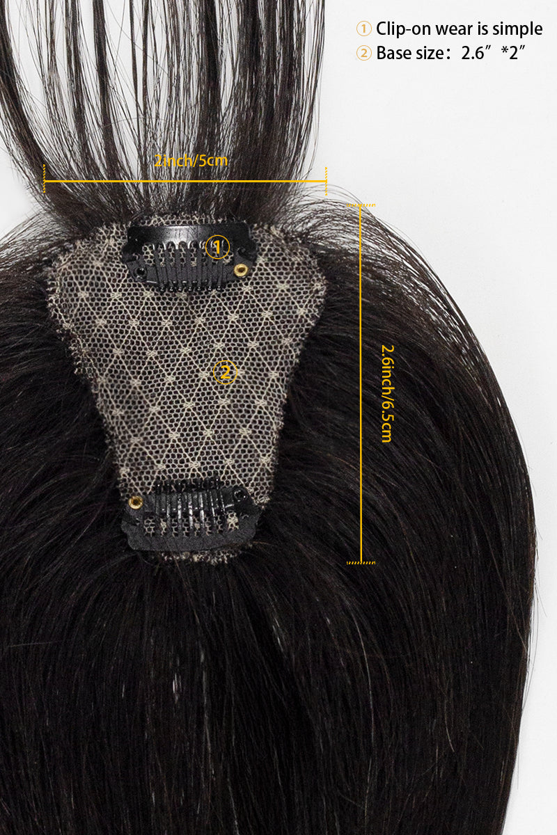 Magic Pixie Hair Topper with Bangs