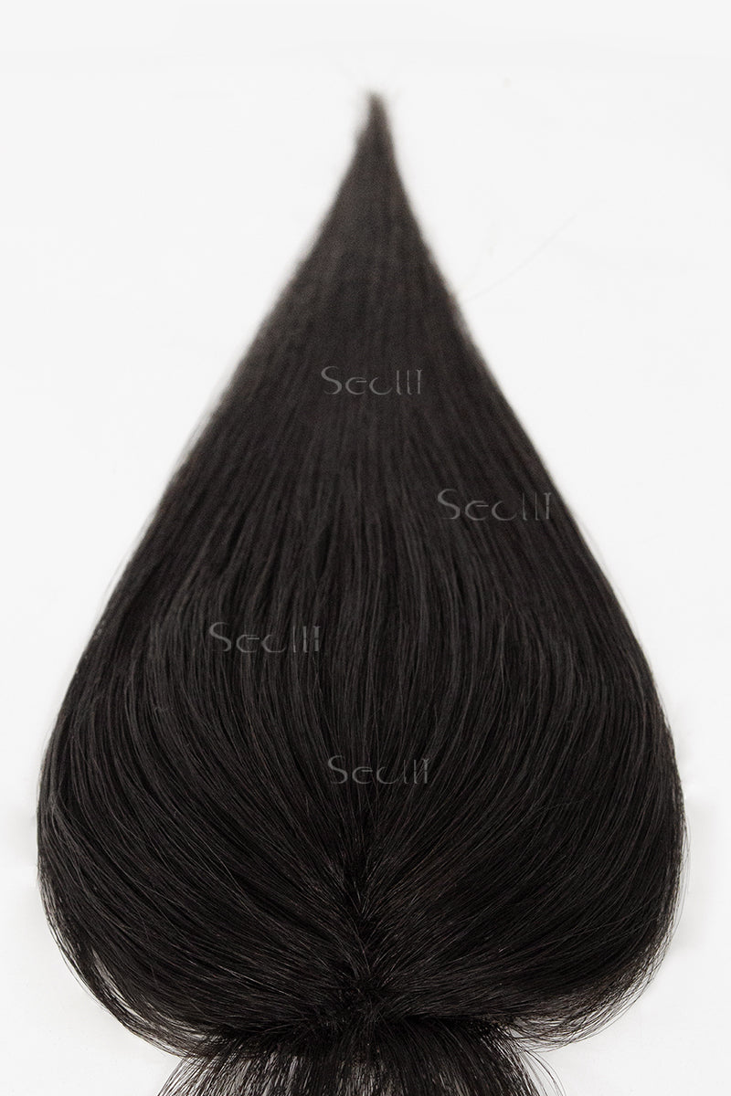 Magic Pixie Topper with Bangs Natural Black