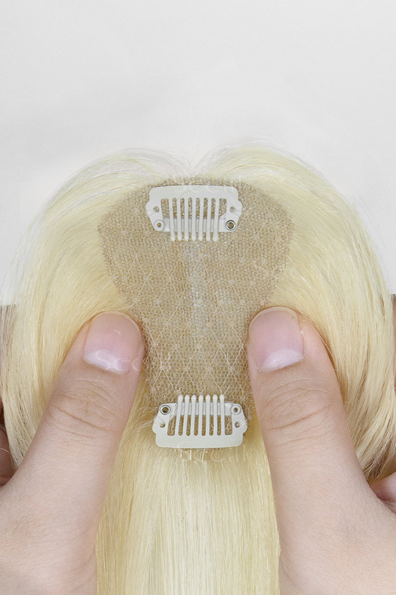Magic Pixie Topper with Bangs Lightest Blonde