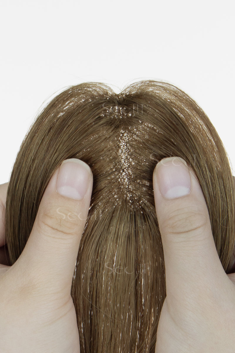 Magic Pixie Topper Light Chestnut Brown
