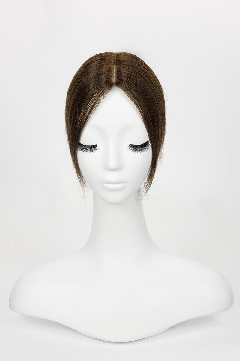 Hera Human Hair Topper Chocolate Brown