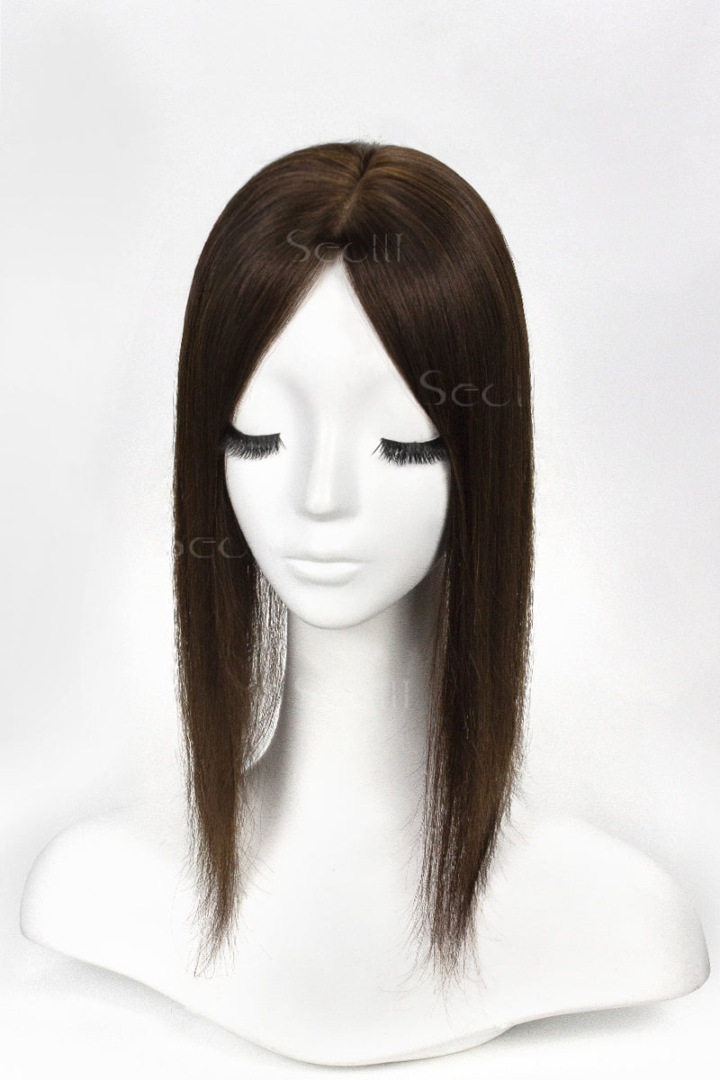 Metis Hair Toppers Chocolate Brown