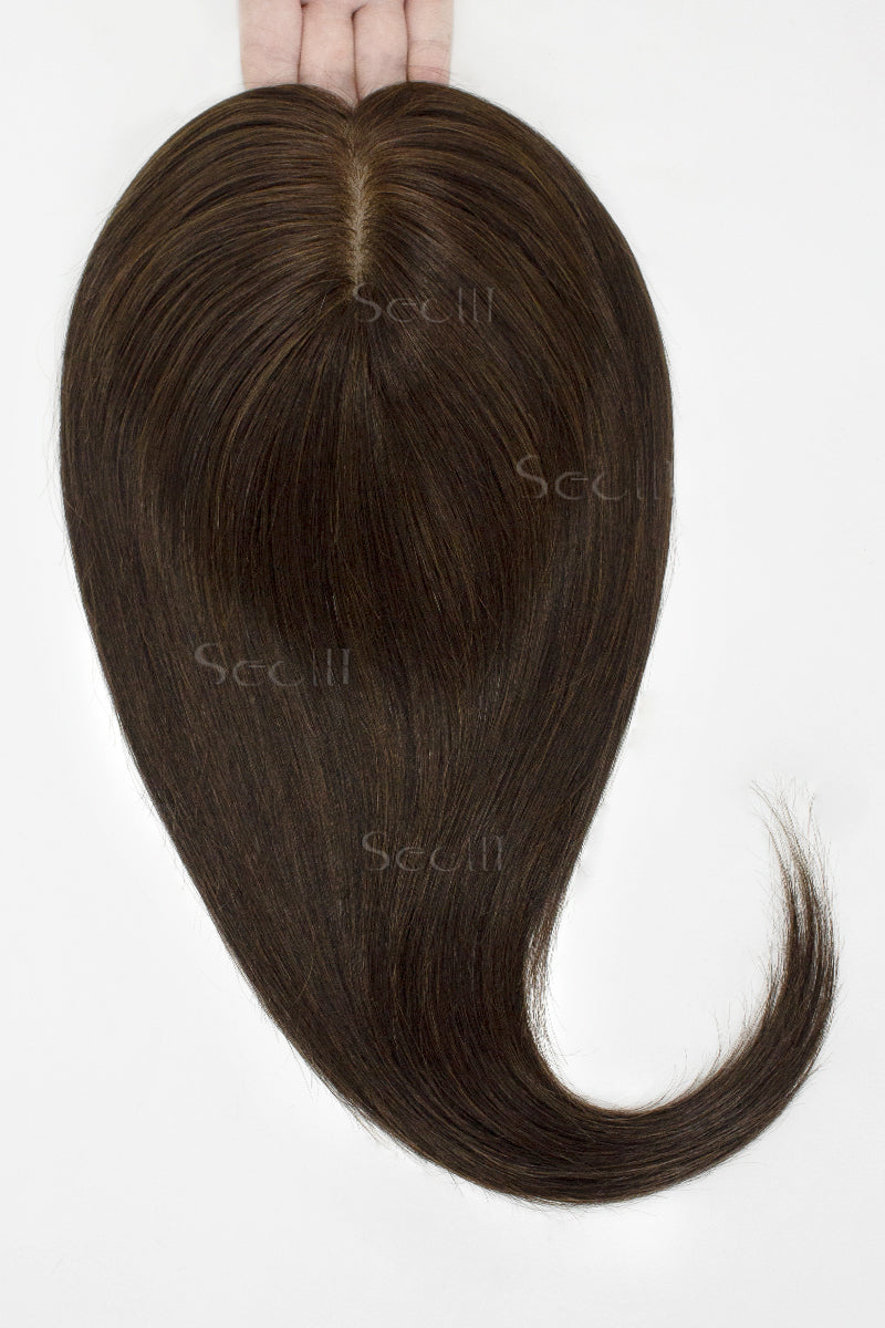 Metis Hair Toppers Chocolate Brown