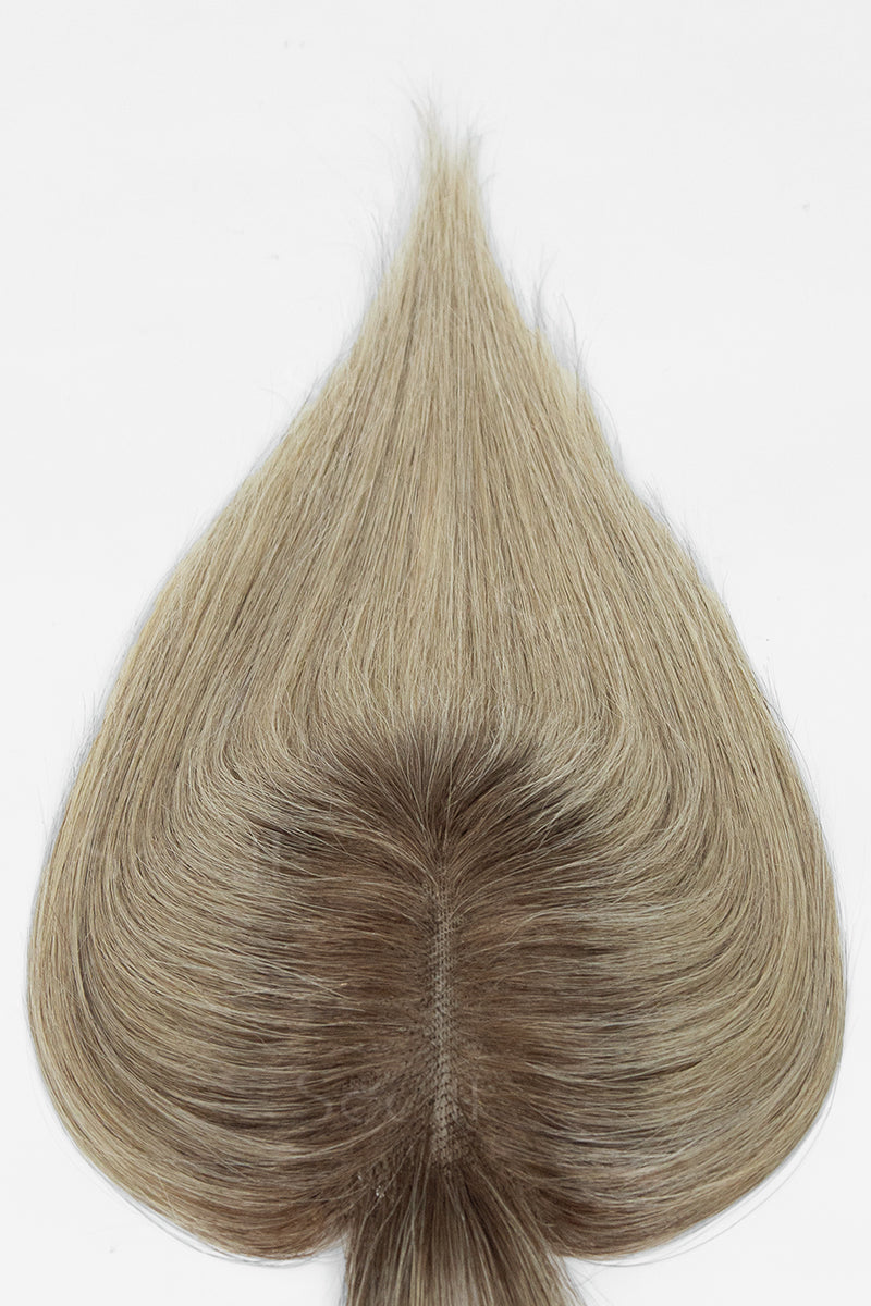 Mona-B hair topper front bangs close-up