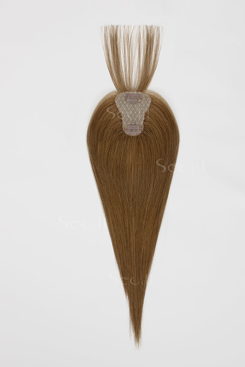 Magic Pixie Topper Light Auburn Brown