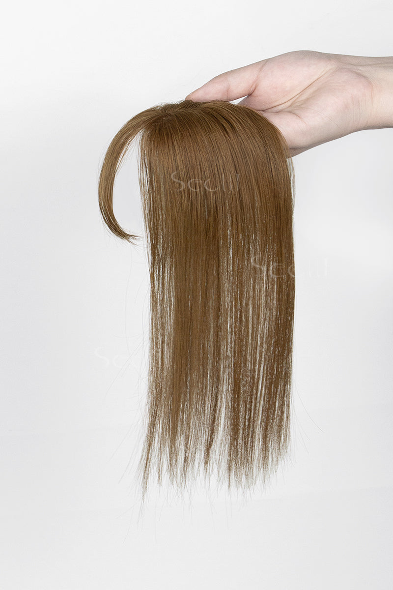 Magic Pixie Topper Light Auburn Brown
