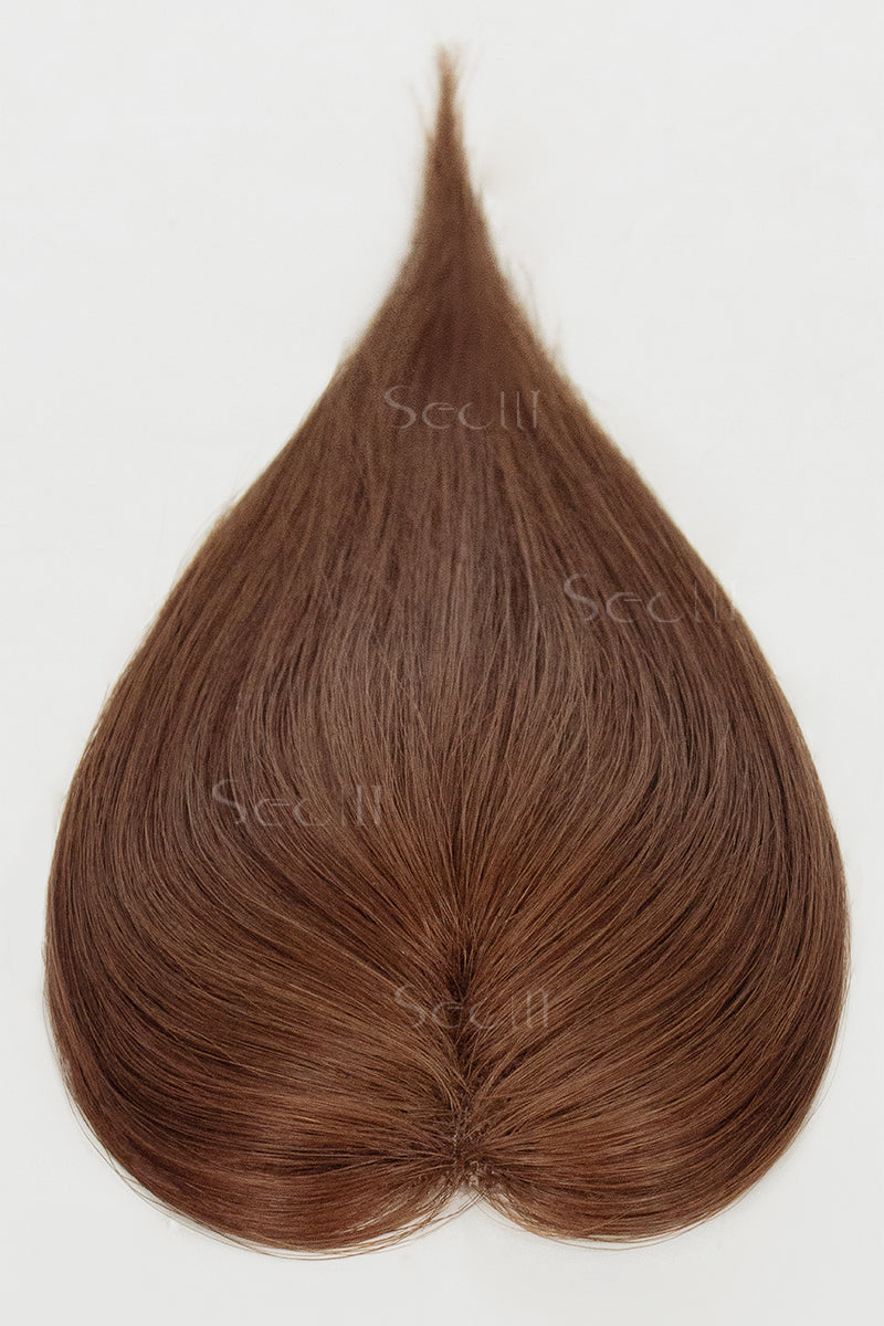 Magic Pixie Topper Dark Auburn Brown