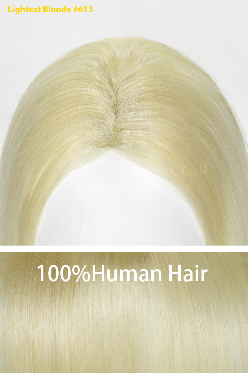 Magic Pixie -C01 Wave Curly Topper with Bangs