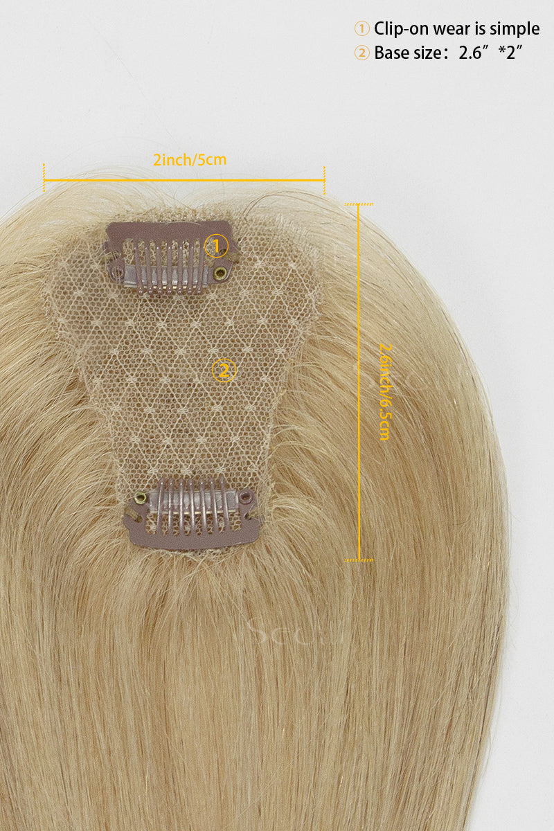 Magic Pixie Hair Topper Dark Blonde with Light Blonde