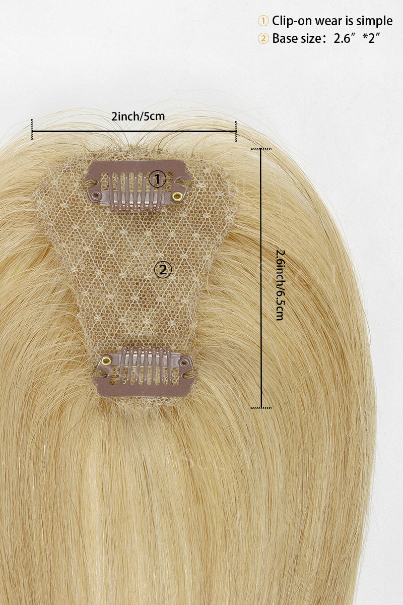 Magic Pixie Hair Topper Warm Blonde With Highlights