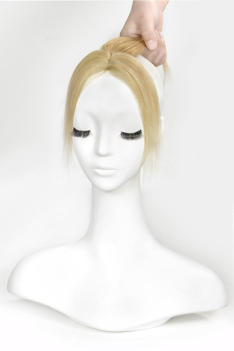Magic Pixie Hair Topper Warm Blonde With Highlights
