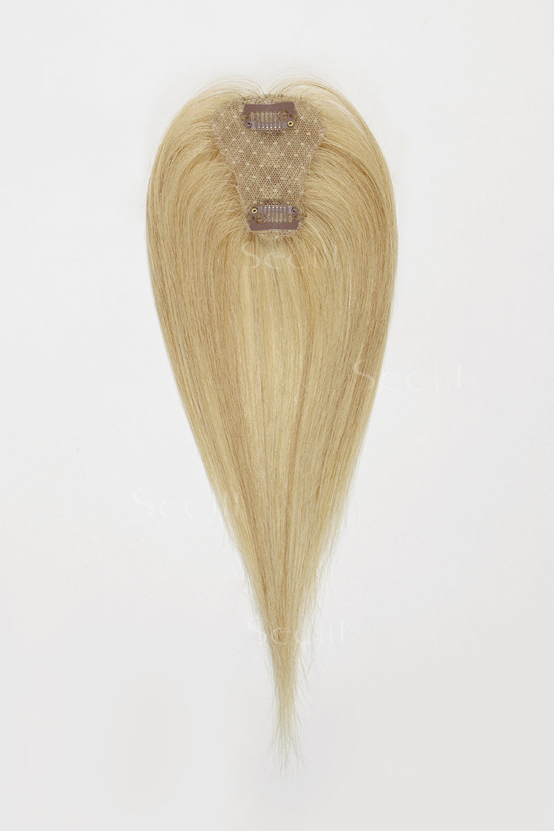 Magic Pixie Hair Topper Warm Blonde With Highlights