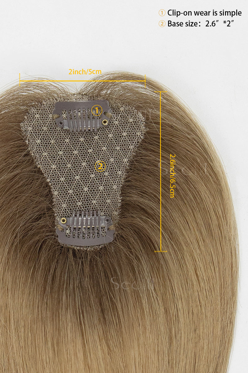 Magic Pixie Topper Medium Brown Dark Blonde