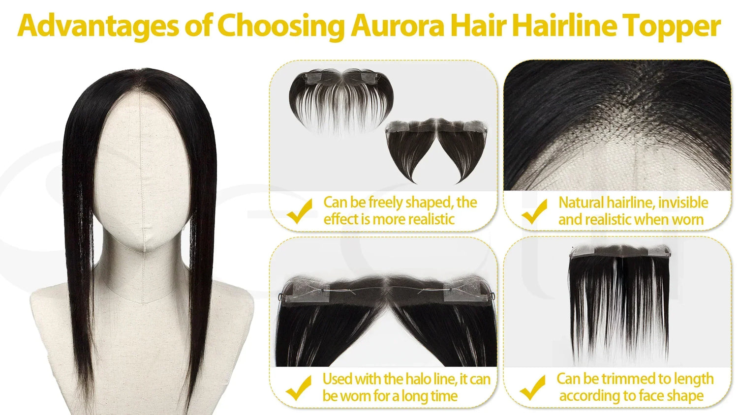 Why Aurora Hairline Toppers Are Your New Confidence Secret