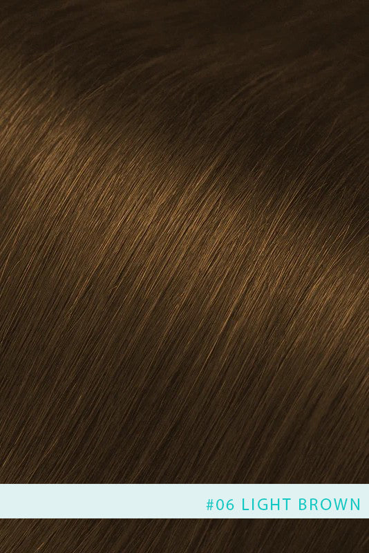 Topper de Cabello Humano Remy con Base de Seda Flavia-B1