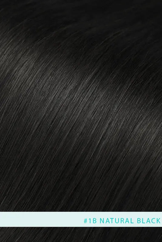 Topper de Cabello Humano Ondulado y Rizado Flavia-C01 con Flequillo