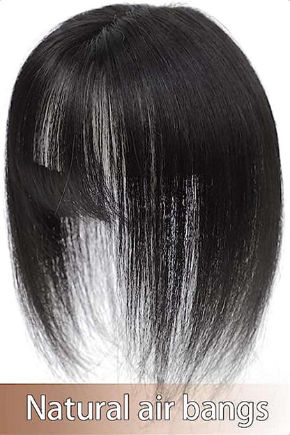 Carol Human Hair Topper for Hair Loss Solutions Medium Brown