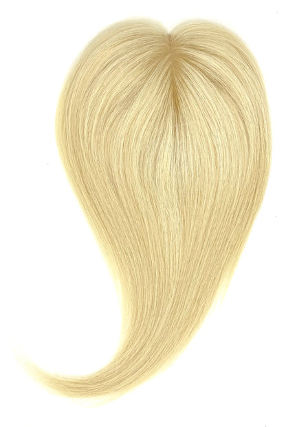 Flavia Silk Top Remy Hair Topper Naturel Noir