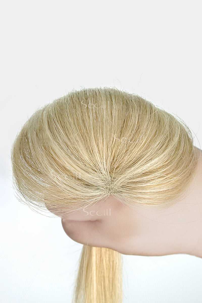 Magic Pixie Hair Topper Warm Blonde With Highlights 