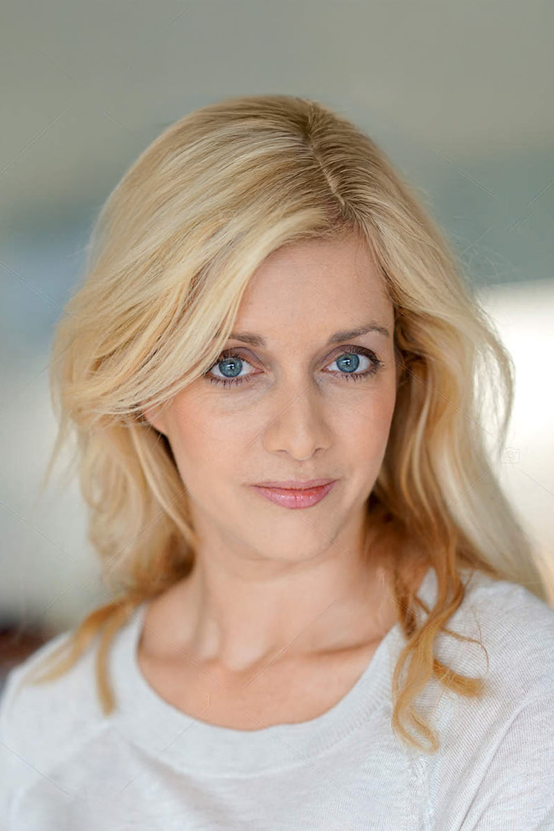 Magic Pixie Hair Topper Warm Blonde With Highlights 