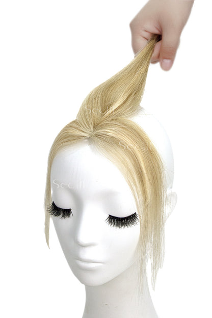 Magic Hair Topper Warm Blonde With Highlights 