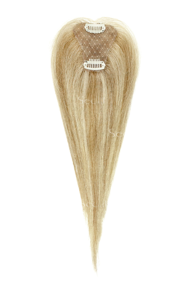 Magic Hair Topper Warm Blonde With Highlights 