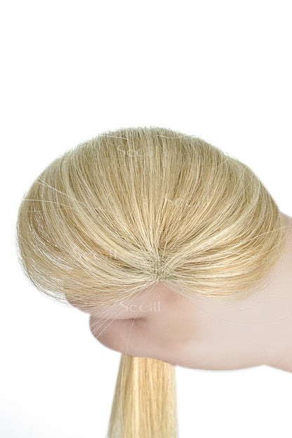 Magic Pixie Hair Topper Warm Blonde With Highlights 